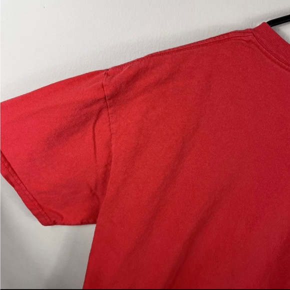 Cleveland Indians Chief Wahoo AL Red TShirt Sz M MLB Genuine Merchandise - Picture 7 of 8